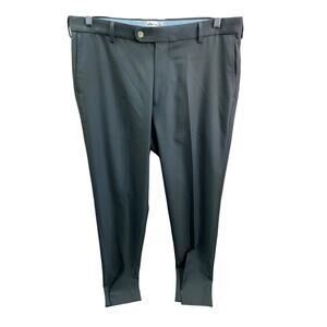 Peter Millar Jackson Performance Five-Pocket Pants Mens 36x30 Gray Stretch Golf